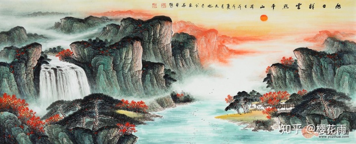 画墙画用什么颜料_适合画墙上的画_山水画文化墙