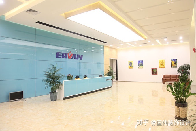 工业风形象墙logo墙_办公室入门屏风形象墙_公司入门形象墙